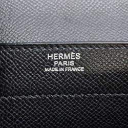 Hermes Black Epsom Sac Depeche 27 Handbag