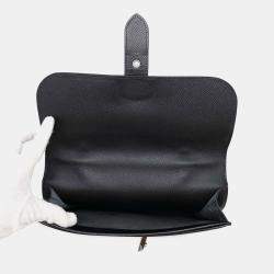 Hermes Black Epsom Sac Depeche 27 Handbag