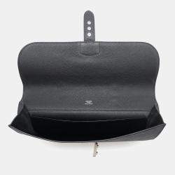 Hermes Black Togo Leather Sac A Depeches 38 Briefcase Bag