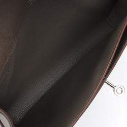Hermes Brown Leather Kelly Depeche 25 bag