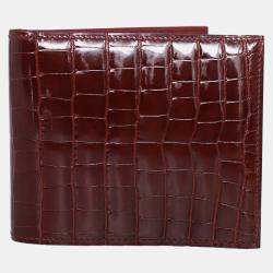Hermes Alligator MC 2 Copernic Bi-Fold Wallet