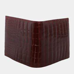 Hermes Alligator MC 2 Copernic Bi-Fold Wallet