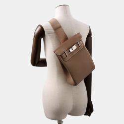 Hermes Kelly Akkad Etoupe Taurillon Clemence Size Pm