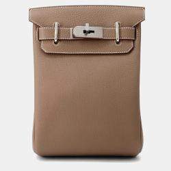 Hermes Kelly Akkad Etoupe Taurillon Clemence Size Pm