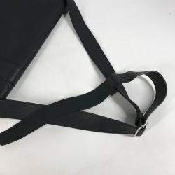 Hermes Crossbody Bag Sac Alfred 35 Messenger Shoulder Taurillon Clemence Black
