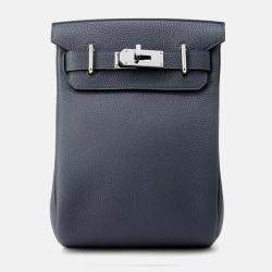 Hermès Akkad Grimist Togo Leather PM Hand Bag