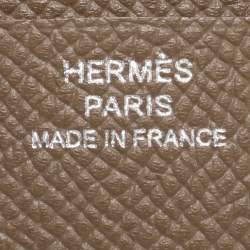 مملوكة مسبقًا محفظة هيرمس MC² كوبرنيك جلد إبسوم ساوج