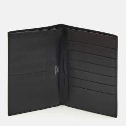 Pre Owned Hermes Noir Epsom Leather Bifold Wallet