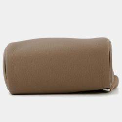 Pre Owned Hermes Akkad Etoupe Togo Leather Size PM