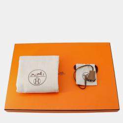 Pre Owned Hermes Sac A Depeches Light Tabac Camel Evercolor Size 37