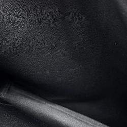 Pre Owned Hermes Kelly Depeche Spo Gris Asphalt/Black Epsom Size 36