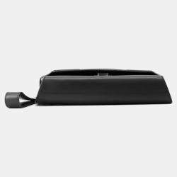 Pre Owned Hermes Novapolis Pouch Black Evercolor