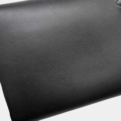 Pre Owned Hermes Novapolis Pouch Black Evercolor