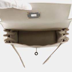 Pre Owned حقيبة هيرمس كيلي ماسنجر بيتون إيفركلور بي إم