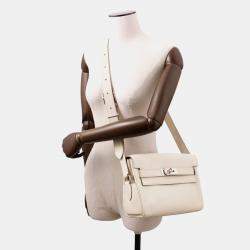 Pre Owned حقيبة هيرمس كيلي ماسنجر بيتون إيفركلور بي إم