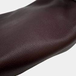 Pre Owned Hermes Cityslide Cloth Prune Evercolor Size Pm