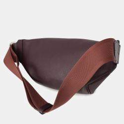 Pre Owned Hermes Cityslide Cloth Prune Evercolor Size Pm