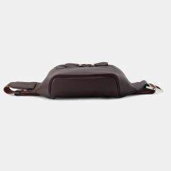 Pre Owned Hermes Cityslide Cloth Prune Evercolor Size Pm