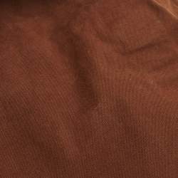 مملوكة مسبقًا حقيبة ماسنجر هيرمس فور توت فاسوس قماش بني