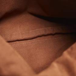 مملوكة مسبقًا حقيبة ماسنجر هيرمس فور توت فاسوس قماش بني