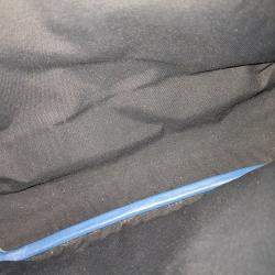 Pre Owned Hermes Blue Leather City Slide Belt Bag (C)