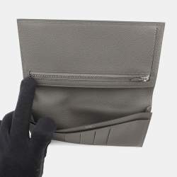 مملوكة مسبقًا محفظة هيرمس سيتيزن إبسوم رمادي مايور