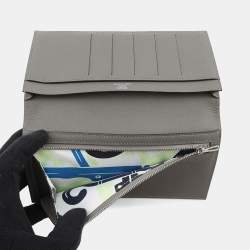 مملوكة مسبقًا محفظة هيرمس سيتيزن إبسوم رمادي مايور