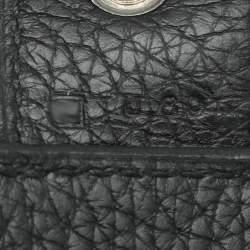 مملوكة مسبقًا Hermès Sac a Depeches 38 Palladium Finish Black Taurillon Clemence Leather Briefcase
