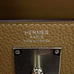 مملوكة مسبقًا Hermes Kelly Akkad PM Dune Togo Calfskin Leather Shoulder Bag