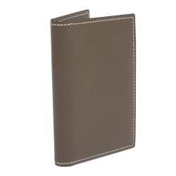 Hermes Sauge Epsom Leather MC² Euclide Card Holder