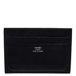 Hermes Fauve Barenia Faubourg Leather City 4CC Card Holder Hermes