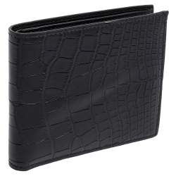 Hermes Black Alligator MC² Copernic Wallet 
