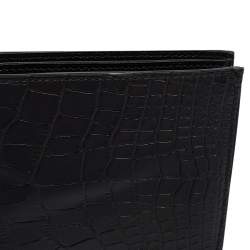Hermes Black Alligator MC² Copernic Wallet 