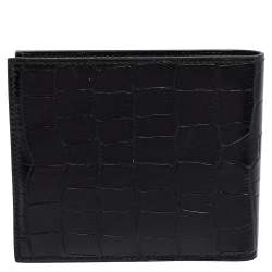 Hermes Black Alligator MC² Copernic Wallet 
