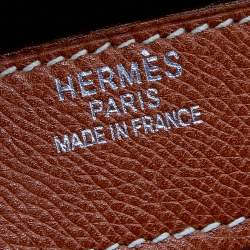 Hermes Gold Courchevel Leather Kelly Depeche Briefcase 38 Bag