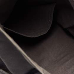 Hermes Grey/Black Canvas Fourre Tout Shopper Tote