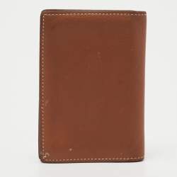  Hermes Gold Evercolor Leather MC² Euclide Card Holder