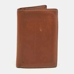  Hermes Gold Evercolor Leather MC² Euclide Card Holder