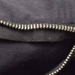 Hermes Black Canvas and Leather Acapulco Messenger Bag