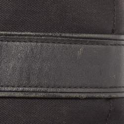 Hermes Black Canvas and Leather Acapulco Messenger Bag