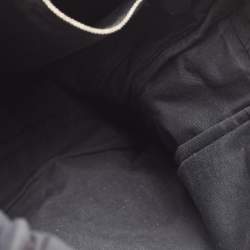 Hermes Black Canvas and Leather Acapulco Messenger Bag