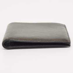 Hermes Macassar Evergrain Leather Vintage Bifold Wallet