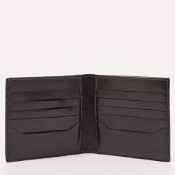 Hermes Macassar Evergrain Leather Vintage Bifold Wallet