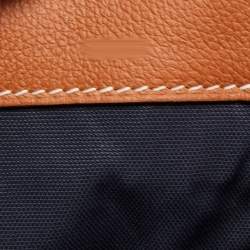 Pre Owned Hermès Gold Evergrain Citynews Messenger Bag