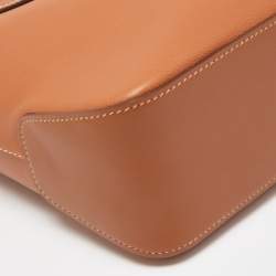 Pre Owned Hermès Gold Evergrain Citynews Messenger Bag