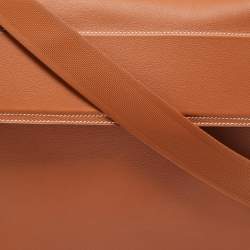 Pre Owned Hermès Gold Evergrain Citynews Messenger Bag