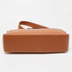 Pre Owned Hermes Gold Evercolor Leather Citynews Briefcase