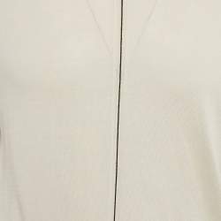 Hermes Grey Cotton Knit Crew Neck Sweatshirt M