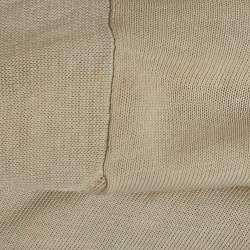 Hermes Grey Cotton Knit Crew Neck Sweatshirt M