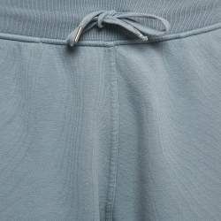 Pre Owned Hermes Blue Cotton Knit Shorts XL